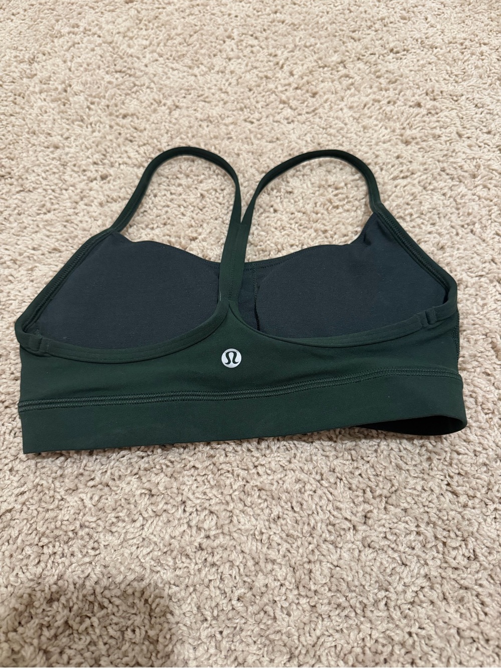 lululemon athletica Women's Green Strappy Sports Bra